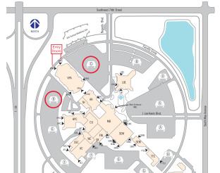 View OCCC VPAC Theater & Parking Map